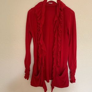 Charming Charlie Red Tunic